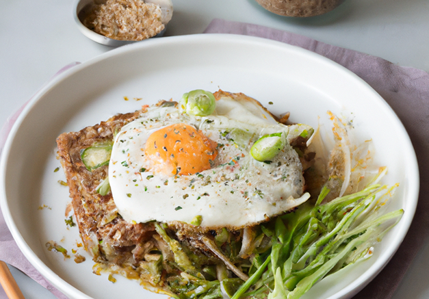 Buckwheat Egg Foo Young