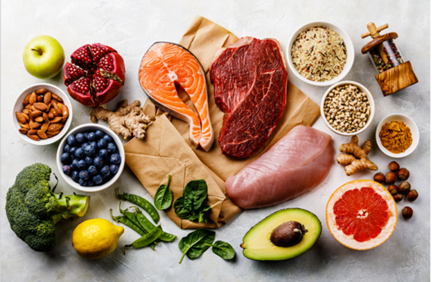Colorful Array of Healthy Functional Foods