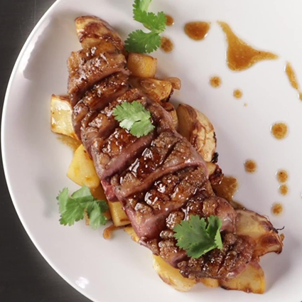 Maple-Bulgogi-Glazed-Duck-With-Kimchi-Roasted-Turnips-And-Pears_425x424.png