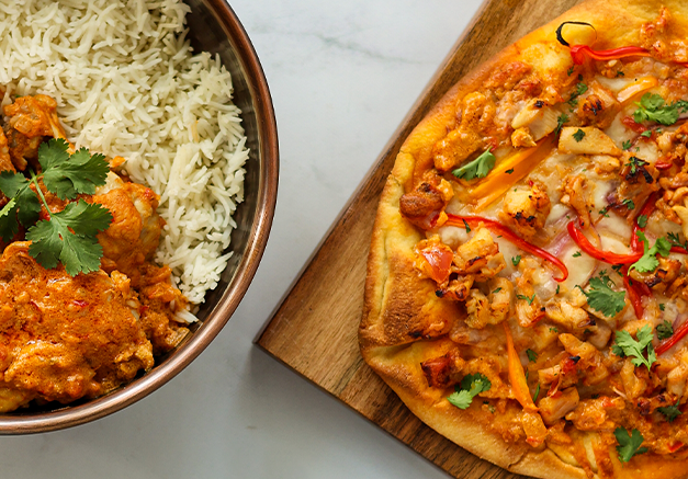 Butter Chicken Flatbread