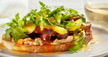 Ancho Roasted Mushroom Toast