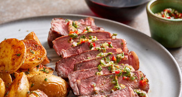 Chimichurri New York Strip Steak