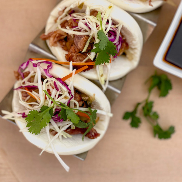 Korean Sweet & Spicy Pork Bao