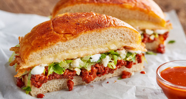 Pambazo Chorizo Al Pastor Torta