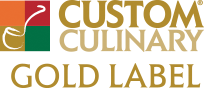 Custom Culinary Gold Label Logo
