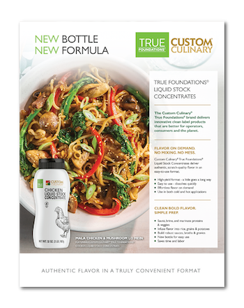 true foundations liquid stock concentrates brochure