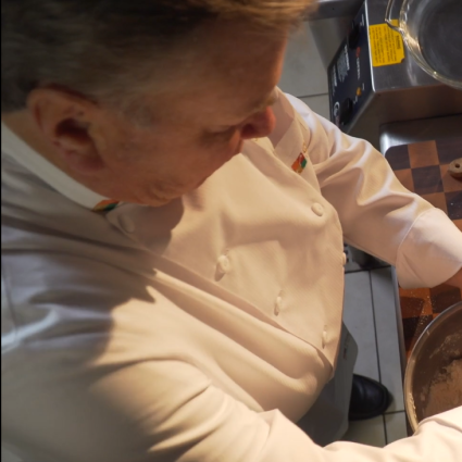 Chef in Kitchen