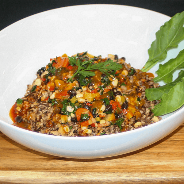 Latin-Style Grain and Vegetable Bowl