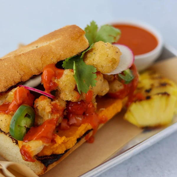 Al Pastor Cauliflower Po’ Boy