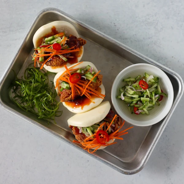 Korean Fried Chicken Bao