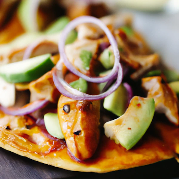 Latin Citrus Chili Flatbread Pizza