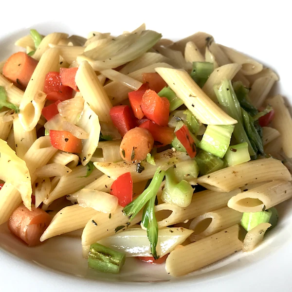 penne pasta primavera