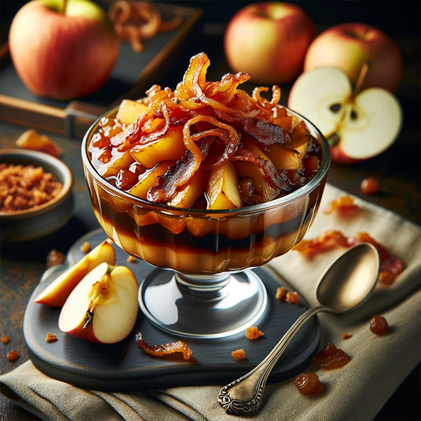 Apple, Bacon, & Caramelized Onion Flavored Compote