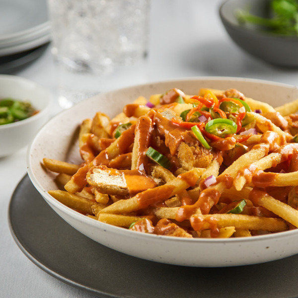Butter Chicken Loaded Fries
