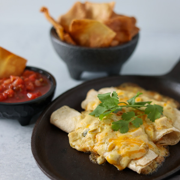 Green Chile Enchiladas