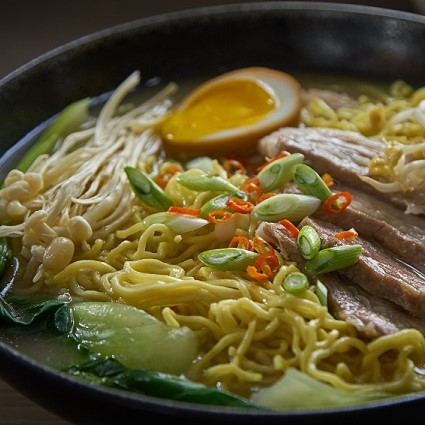 Asian Style Ramen Broth Bowl - Tonkotsu Style