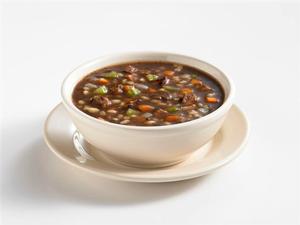Toasted Beef Barley and Vegetable Soup Low Sodium