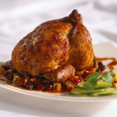 Chili Roasted Game Hen