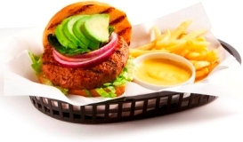 Latin Citrus Chili Oaxacan Burger Basket
