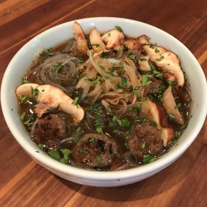 Meatball Noodle Bowl