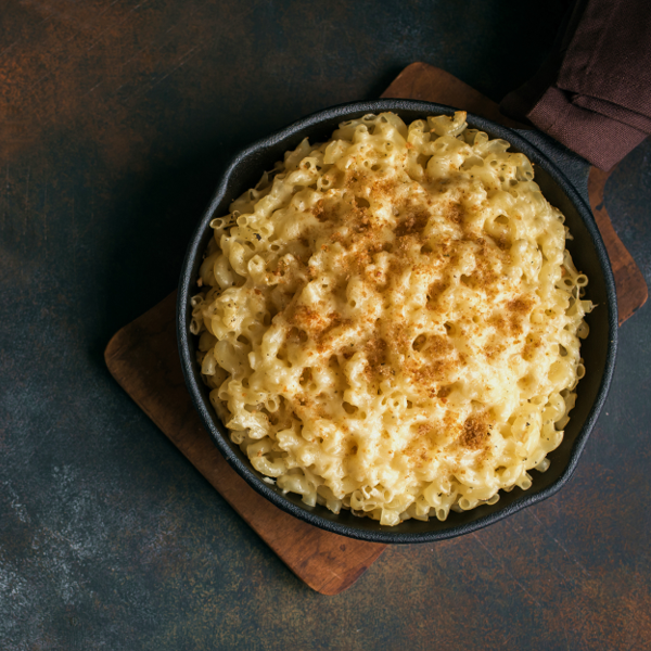 Mediterranean Style Macaroni and Cheese with Harissa