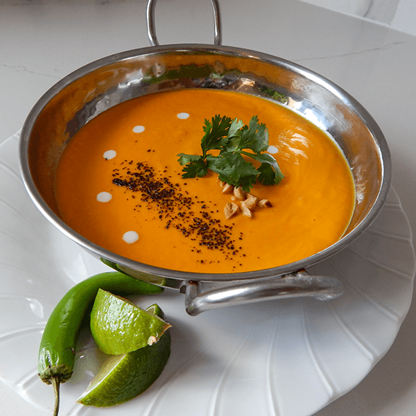 Vegan Curried Carrot Soup