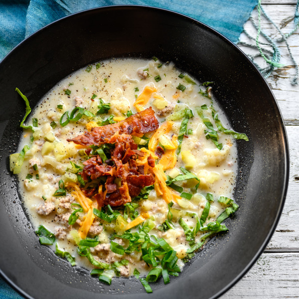 Cheeseburger Chowder