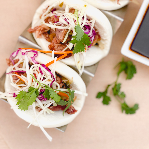 Korean Sweet & Spicy Pork Bao