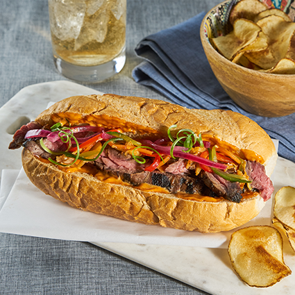 Custom Culinary - Korean BBQ sandwich