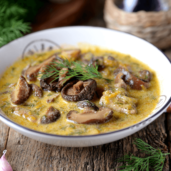 Sherried Wild Mushroom Soup