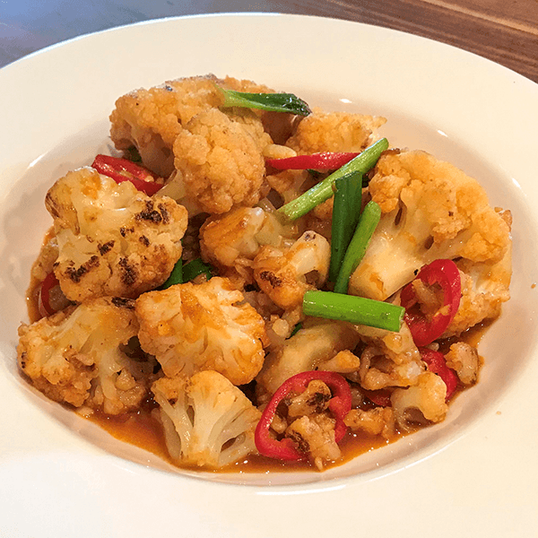 Korean-Style Sweet Heat Cauliflower