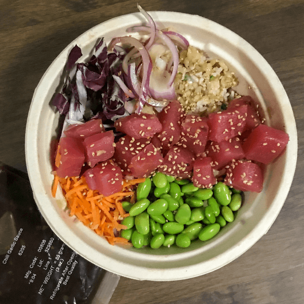 Ahi Tuna Poke Bowl