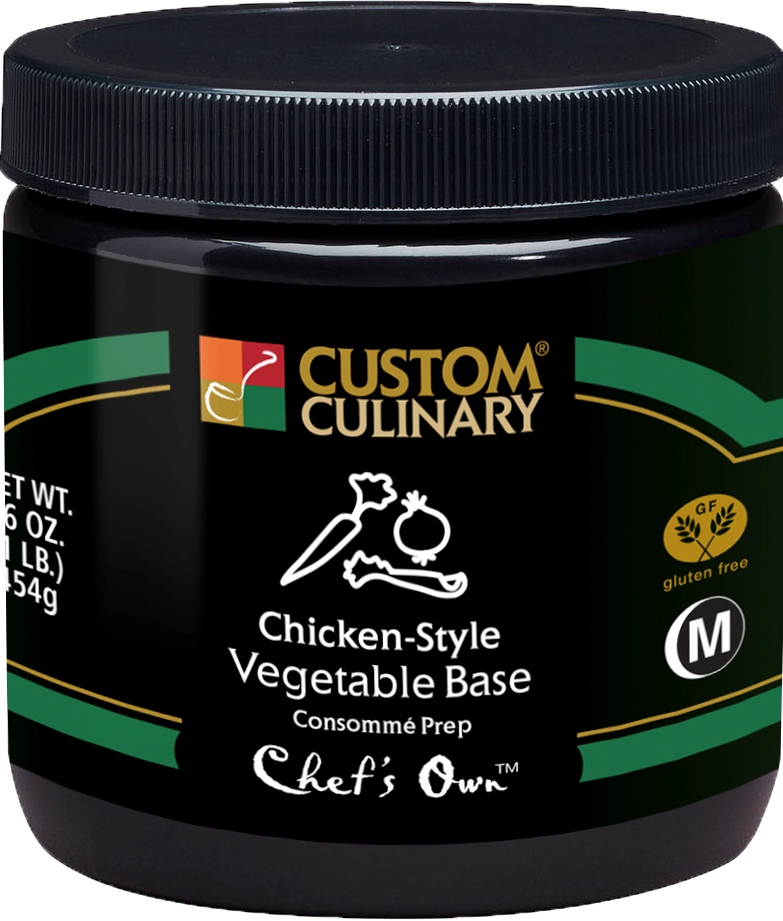 Custom Culinary 0740 Chefs Own ChickenStyle Vegetable Base