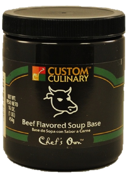 Custom Culinary 0307 Chefs Own Beef Flavored Soup Base