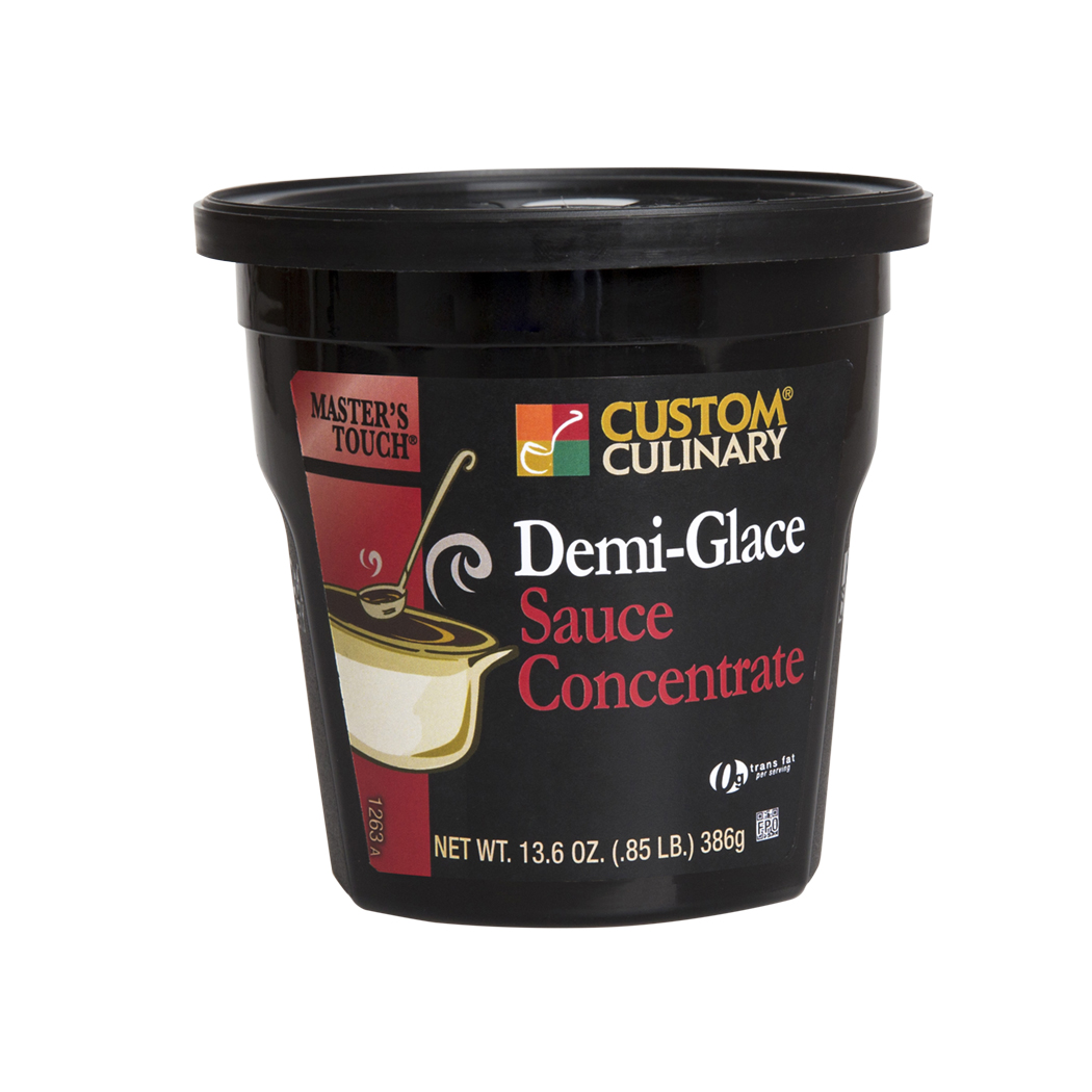 Custom Culinary 1263 Masters Touch DemiGlace Sauce Concentrate