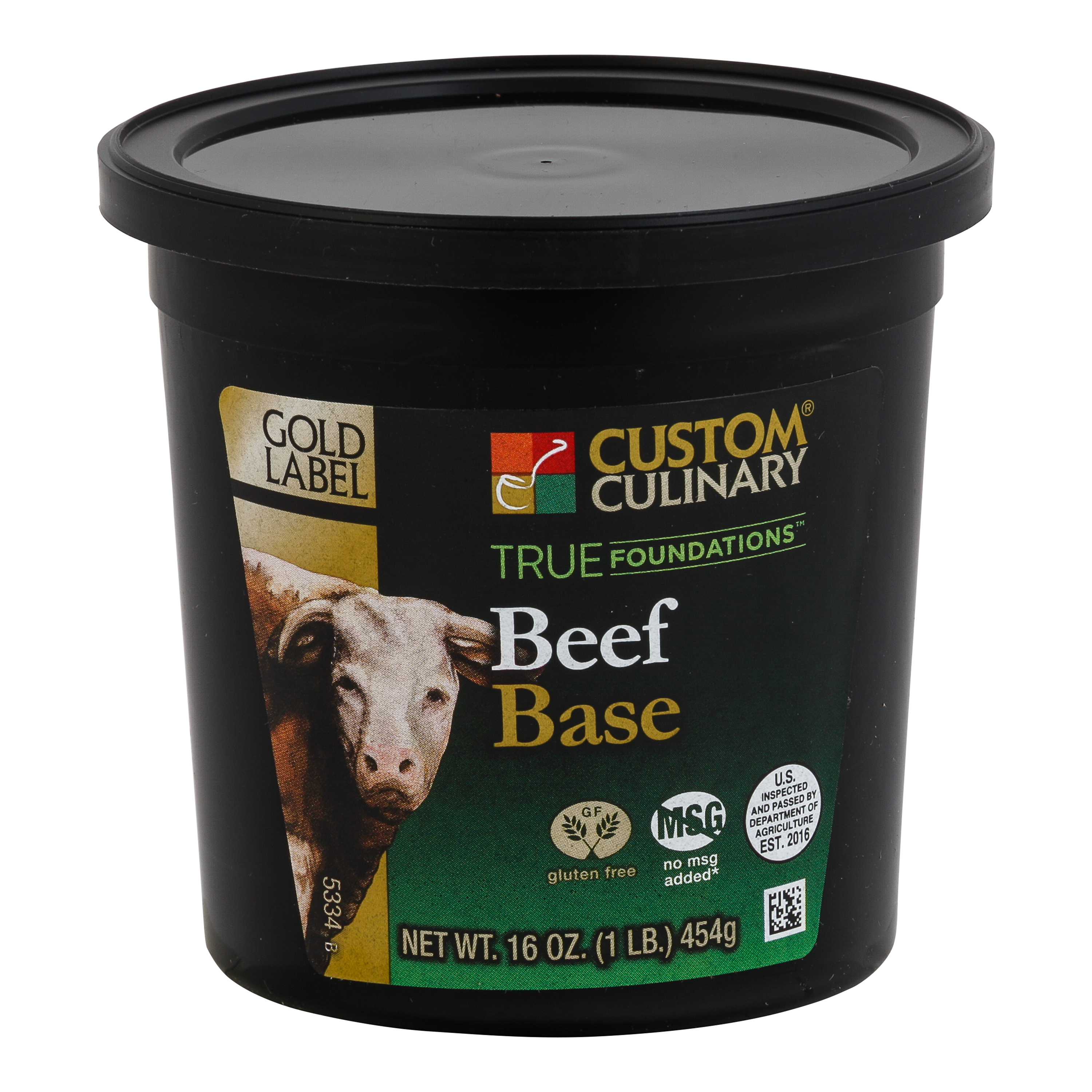 Custom Culinary 5334 True Foundations Beef Base