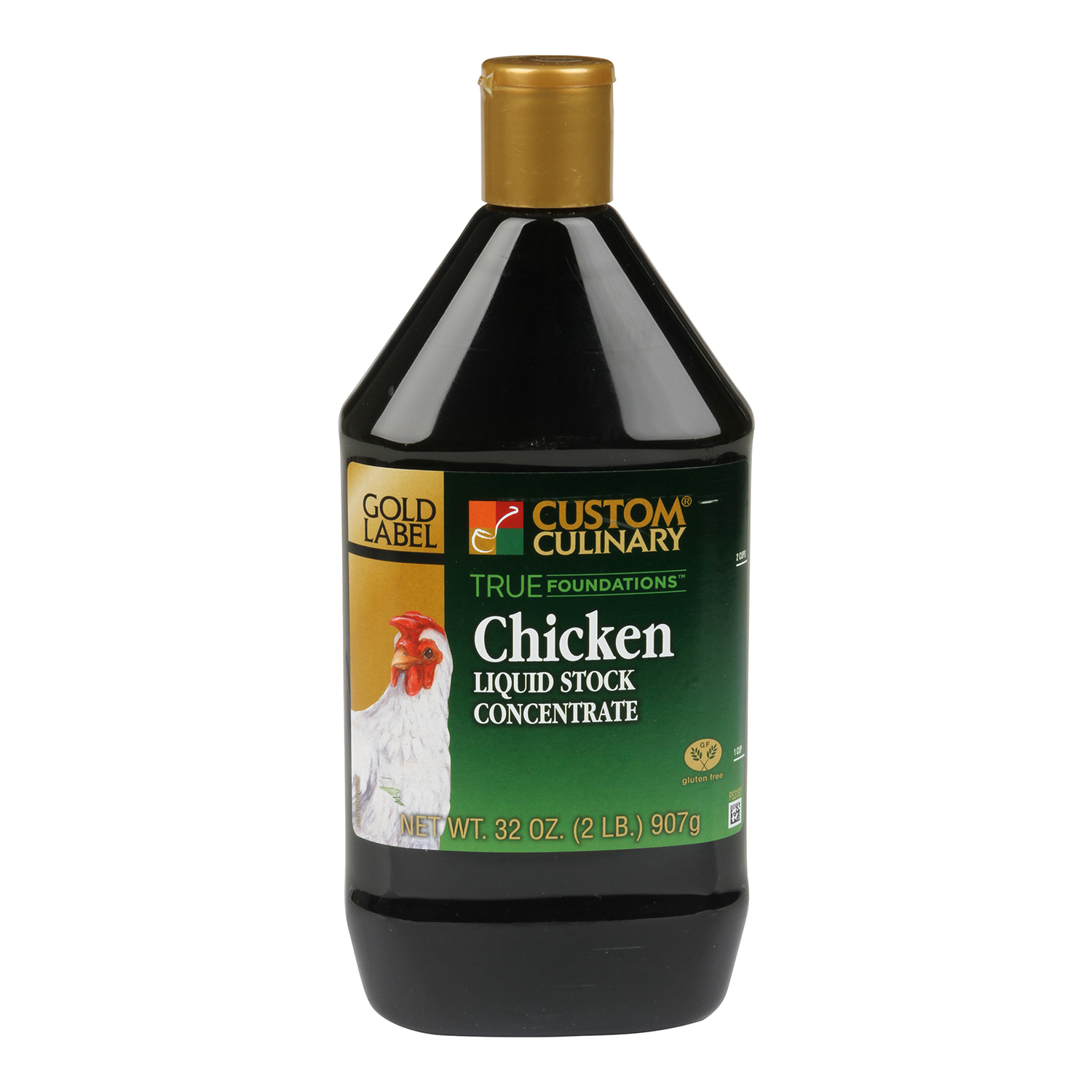 Custom Culinary 6809 True Foundations Chicken Liquid Stock Concentrate