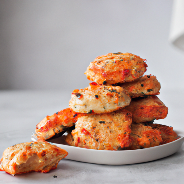 Roasted Vegetable Drop Biscuits