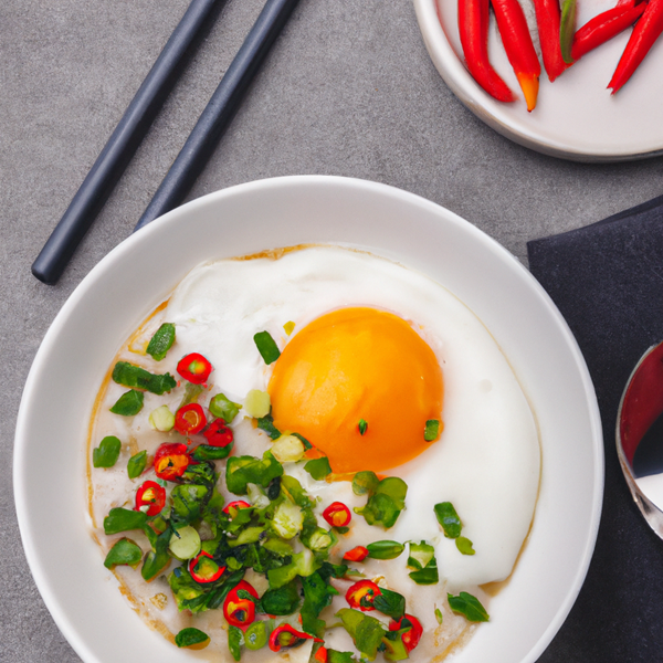 Asian Breakfast Porridge