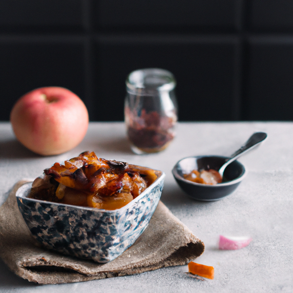 Apple, Bacon, & Caramelized Onion Flavored Compote