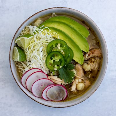 CDMX Style Seafood Verde Soup Danubio